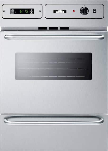 Summit Appliance 24 Built In Single Gas Wall Oven Ttm7882bekw Best Buy