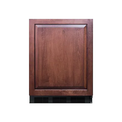 Front. Summit Appliance - 5.5 Cu. Ft. Mini Fridge - Custom Panel Ready.