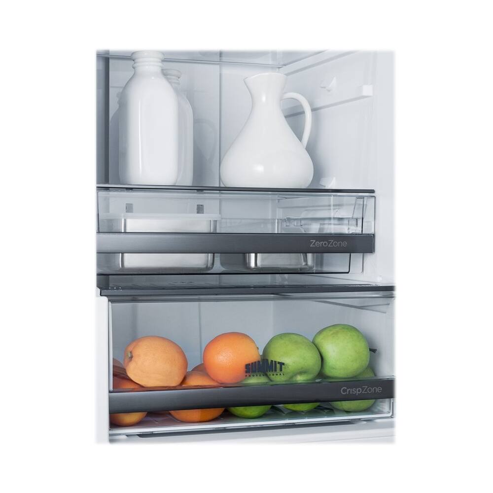 Best Buy Summit Appliance 12.8 Cu. Ft. BottomFreezer BuiltIn