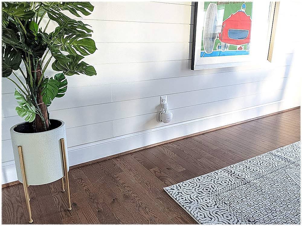 Alt View 11. Mount Genie - The Easy Outlet Mount for NEW Amazon eero 6 and Amazon eero Mesh Wi-Fi (2nd Gen 2019) (3-Pack) - White.