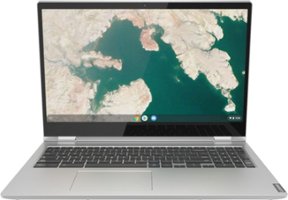 Lenovo - C340-15 2-in-1 15.6" Touch-Screen Chromebook - Intel Core i3 - 4GB Memory - 64GB eMMC Flash Memory - Mineral Gray - Front_Zoom