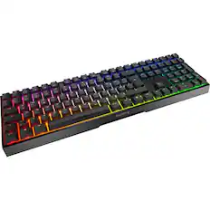 Front. CHERRY - CHERRY MX BOARD 3.0 S Office - Gaming Keyboard - Cable Connectivity - USB Interface - English (US) - MX Keyswitch - Black.
