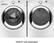 Alt View 3. Whirlpool - Duet 7.4 Cu. Ft. 9-Cycle Steam Gas Dryer - White.