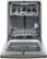 Alt View Zoom 11. GE - Front Control Built-In Dishwasher with Hybrid Stainless Steel Tub, Dry Boost, 3rd Rack, 50dBA - Slate.