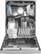 Alt View 12. GE - Front Control Built-In Dishwasher with Hybrid Stainless Steel Tub, Dry Boost, 3rd Rack, 50dBA - Stainless Steel.