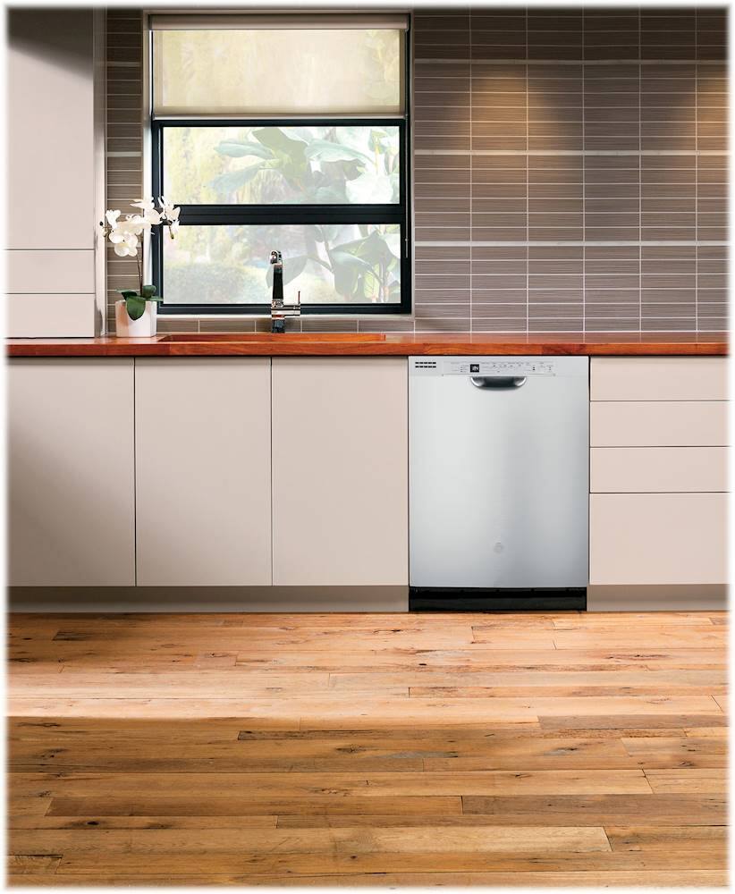 Best Buy GE Front Control BuiltIn Dishwasher with Hybrid Stainless