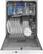 Alt View 14. GE - Top Control Built-In Dishwasher with Sanitize Cycle and Dry Boost, 54dBA - White.