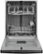 Alt View 11. GE - Top Control Built-In Dishwasher with Sanitize Cycle and Dry Boost, 54dBA - Slate.