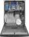 Alt View 12. GE - Top Control Built-In Dishwasher with Sanitize Cycle and Dry Boost, 54dBA - Stainless Steel.