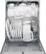 Alt View 13. GE - Top Control Built-In Dishwasher with Sanitize Cycle and Dry Boost, 54dBA - Stainless Steel.