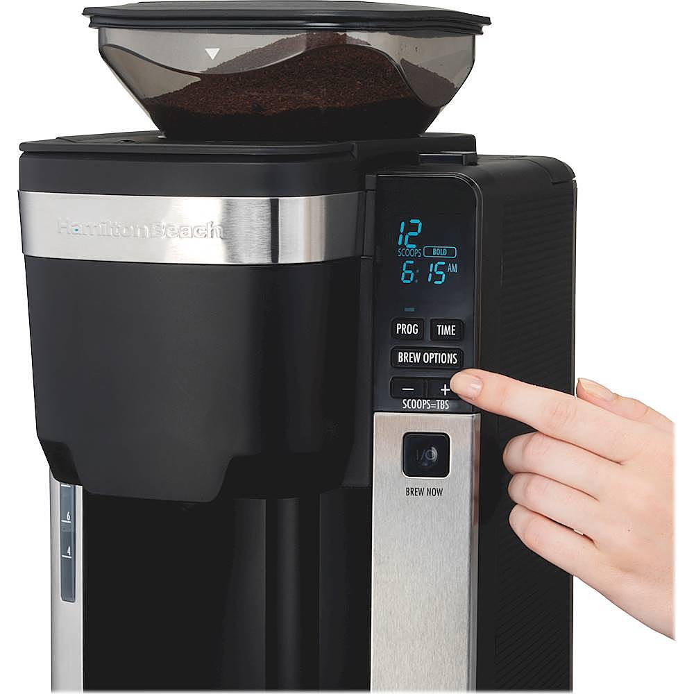 Best Buy: Hamilton Beach 12-Cup Coffee Maker Black 49982