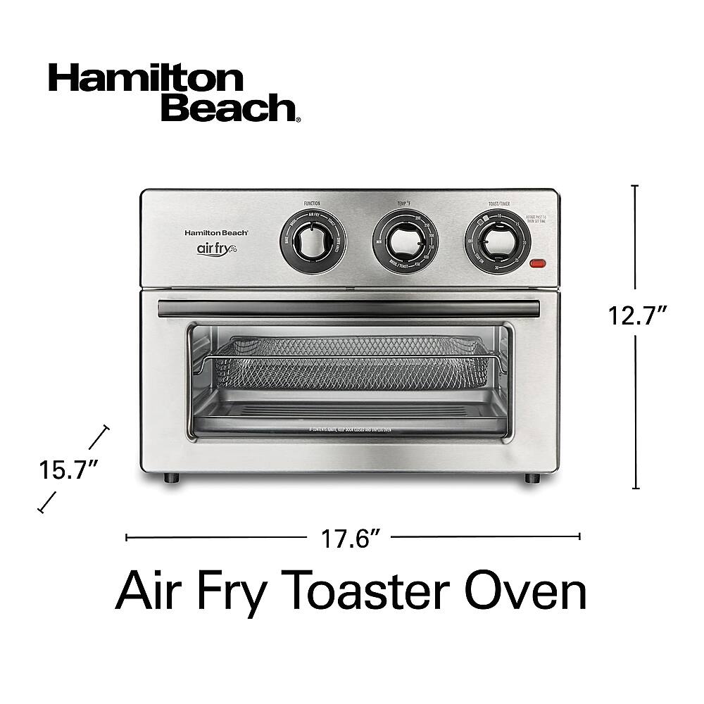Hamilton Beach 6 Function Air Fry Toaster Oven Stainless Steel 31225