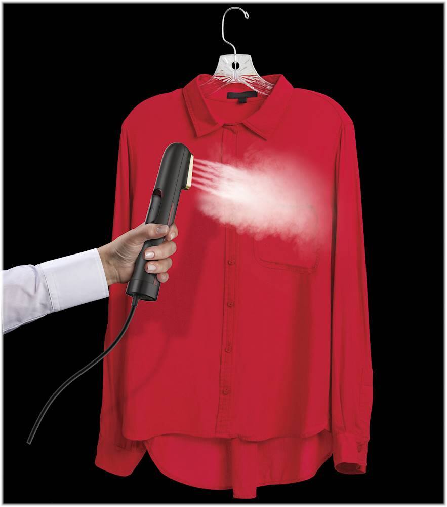 Alt View 13. CHI - Handheld Garment Steamer - Black.