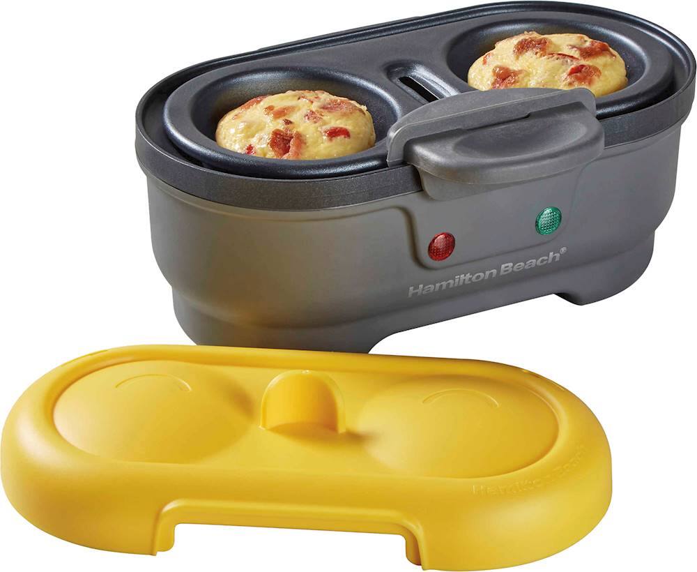 Best Buy Hamilton Beach 2Egg Cooker Yellow 25505