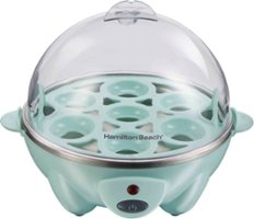 Hamilton Beach - 7-Egg Cooker - Teal - Front_Zoom