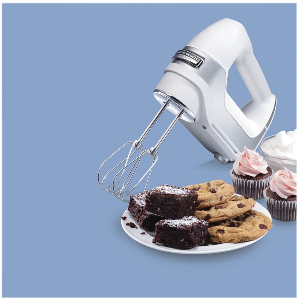Alt View 17. Hamilton Beach - 62652 Professional 5-Speed Hand Mixer - White.