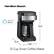 Alt View 13. Hamilton Beach - Smart 12-Cup Programmable Coffee Maker, Alexa Certified - Black.