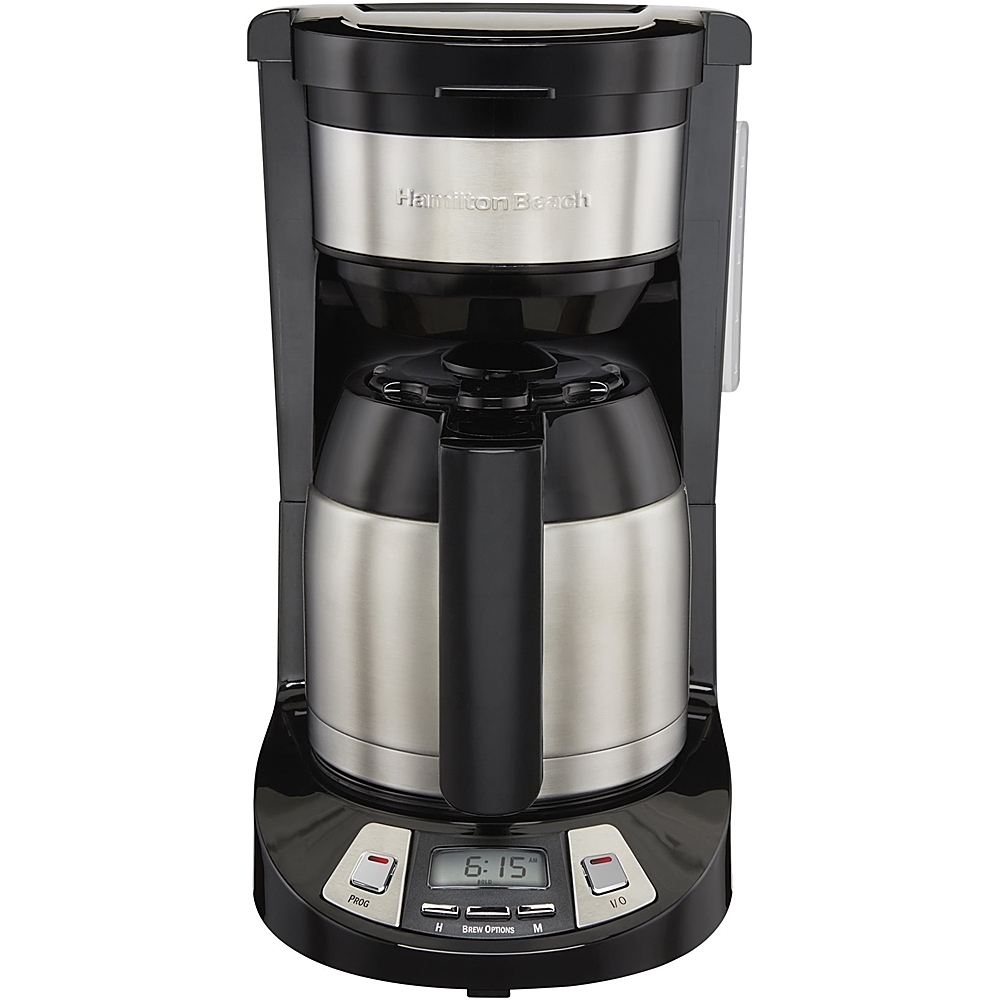 Hamilton Beach® Aroma Elite 4-cup coffee maker, black with glass