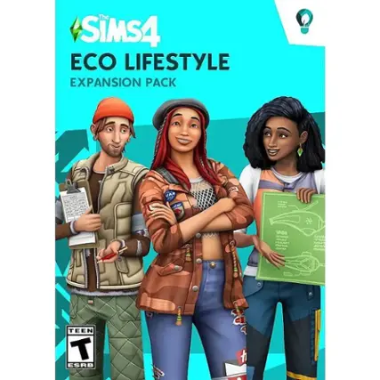 Front. Electronic Arts - The Sims 4 Eco Lifestyle Expansion Pack. - T (Teen 13+)