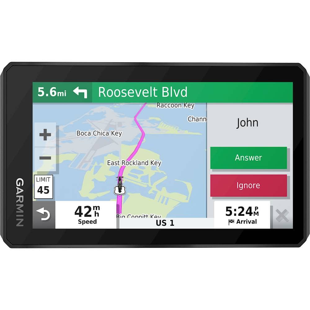 Alt View 13. Garmin - Zumo 5.5" GPS with Built-In Bluetooth and Map Updates - Black.