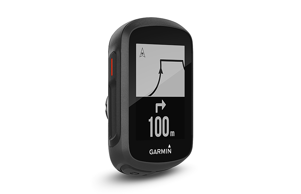 Angle View: Garmin - Edge 130 Plus Compact 1.8" GPS bike computer with training features - Black