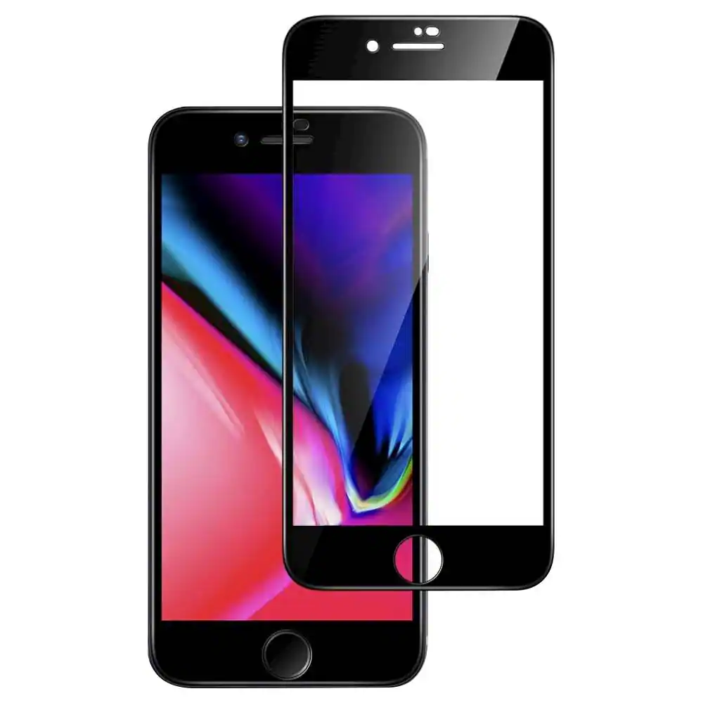 Angle. SaharaCase - ZeroDamage Tempered Glass (9H) Screen Protector for Apple® iPhone® SE (2nd Generation and 3rd Generation) - Clear.