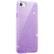 Angle. SaharaCase - Sparkle Case for Apple® iPhone® SE (2nd Generation and 3rd Generation 2022) - Lavender.