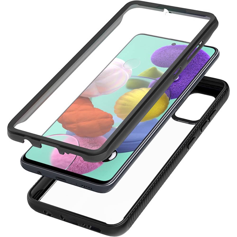 Alt View 15. SaharaCase - GRIP Series Modular Carrying Case for Samsung Galaxy A51 4G - Black.