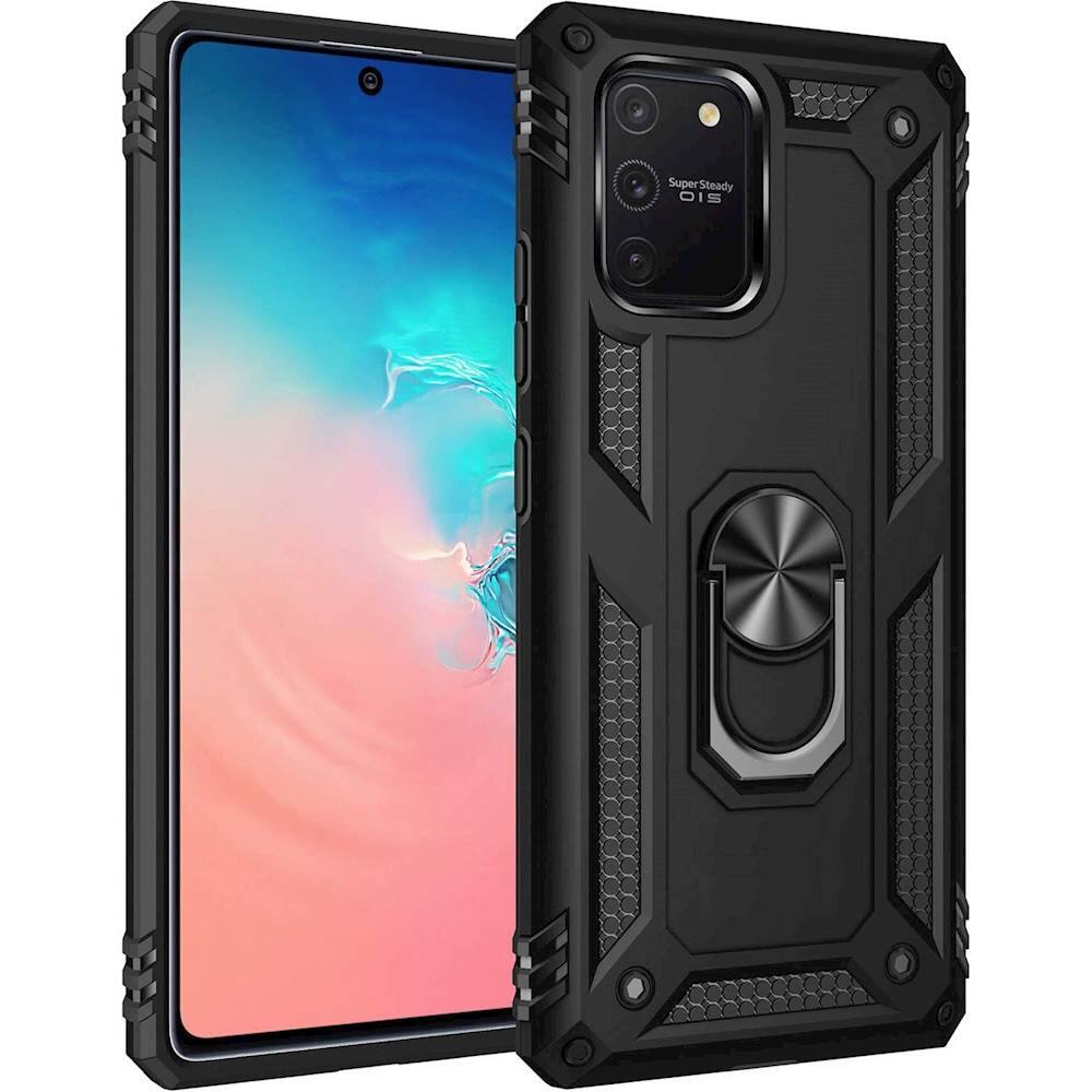 Alt View 13. SaharaCase - Military Kickstand Series Case for Samsung Galaxy S10 Lite - Black.