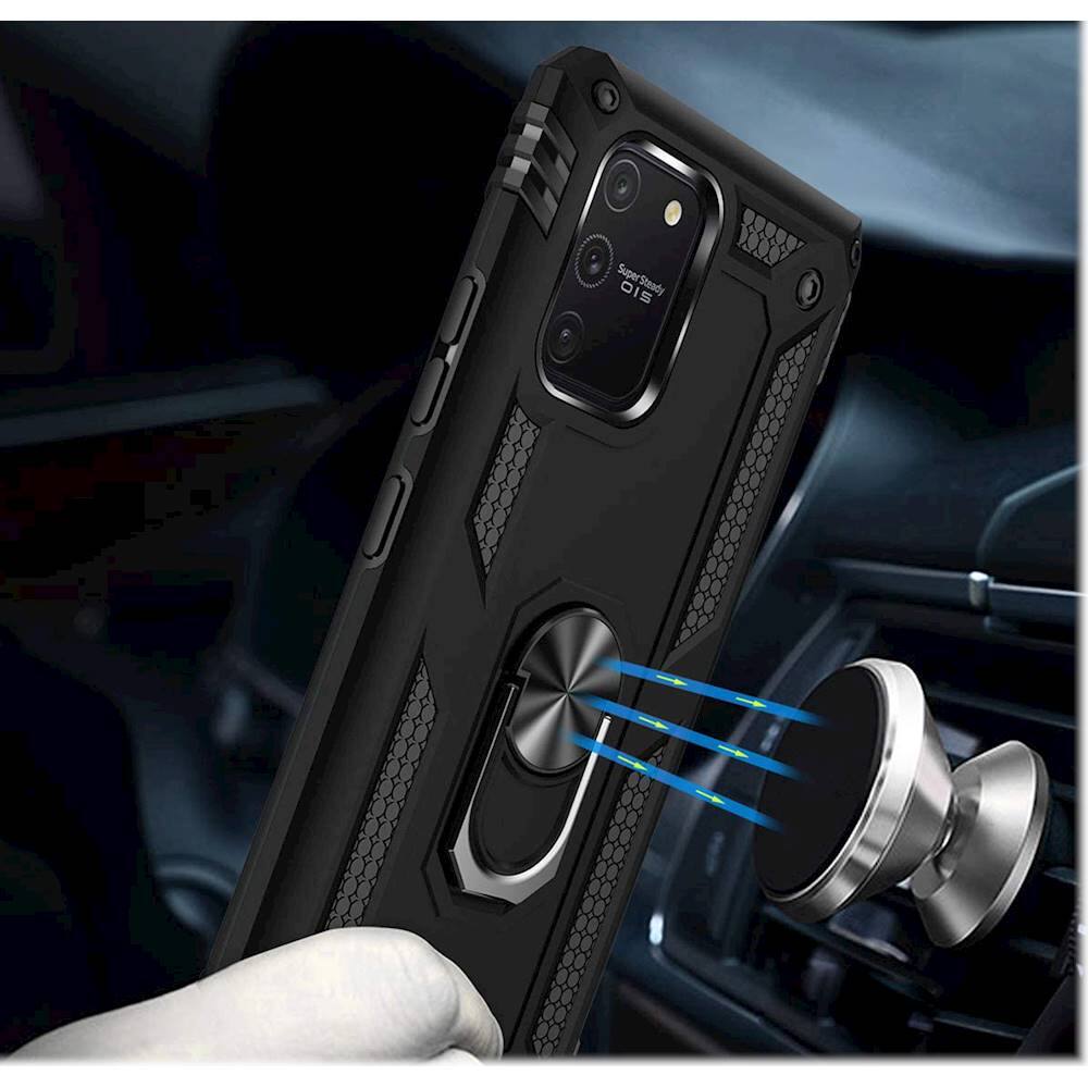 Alt View 15. SaharaCase - Military Kickstand Series Case for Samsung Galaxy S10 Lite - Black.