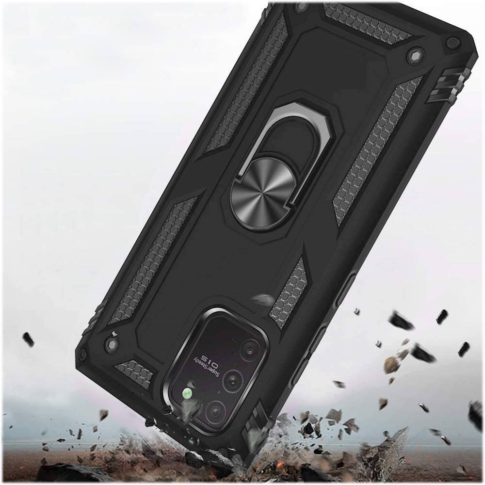 Alt View 16. SaharaCase - Military Kickstand Series Case for Samsung Galaxy S10 Lite - Black.