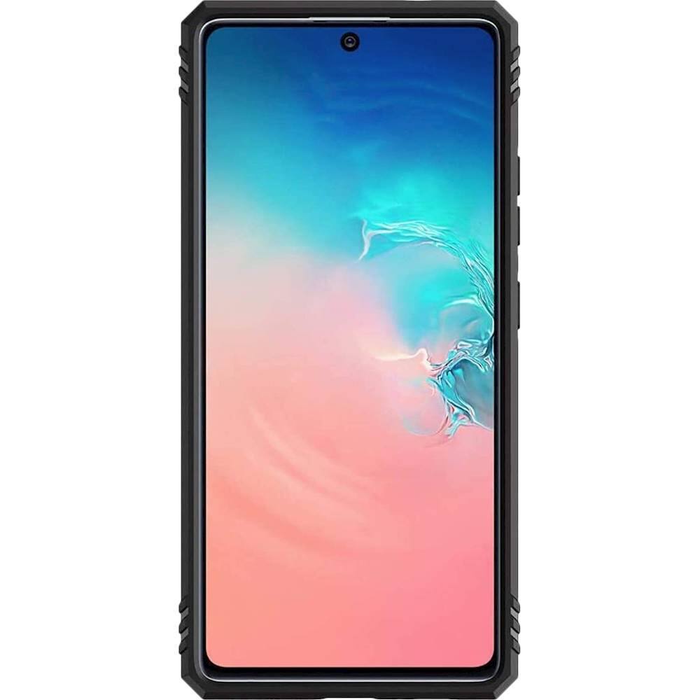 Alt View 2. SaharaCase - Military Kickstand Series Case for Samsung Galaxy S10 Lite - Black.