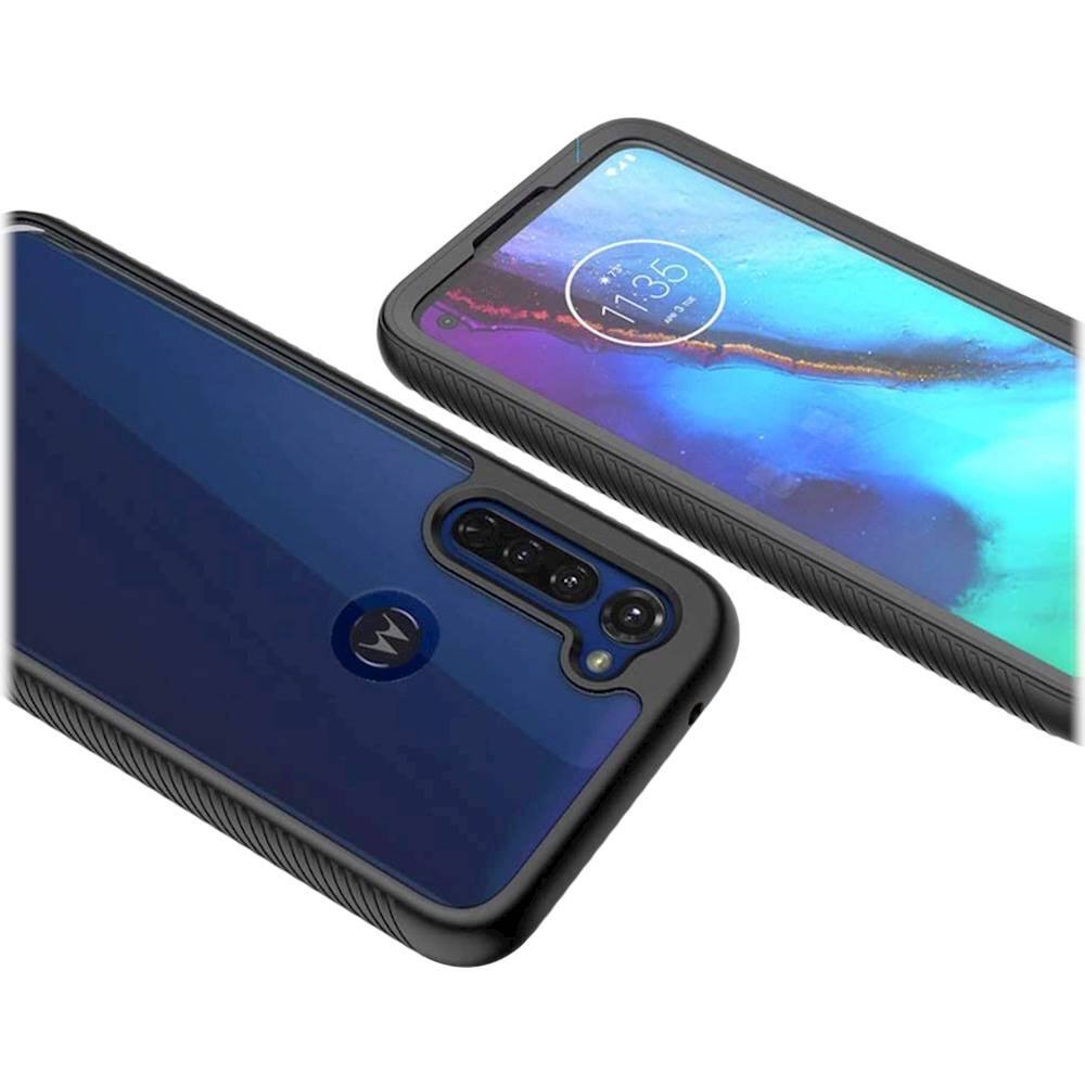 Alt View 11. SaharaCase - GRIP Series Modular Carrying Case for Motorola Moto G Stylus (2020) - Black.