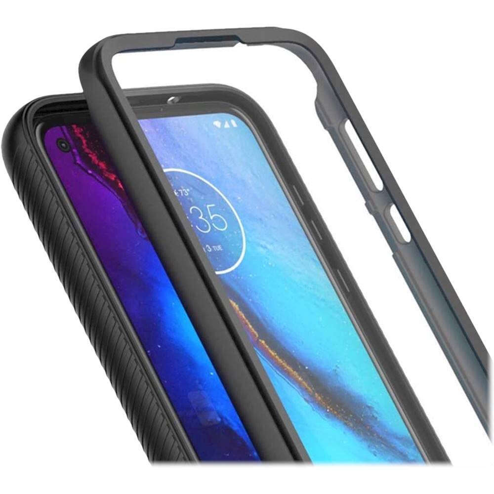 Alt View 12. SaharaCase - GRIP Series Modular Carrying Case for Motorola Moto G Stylus (2020) - Black.