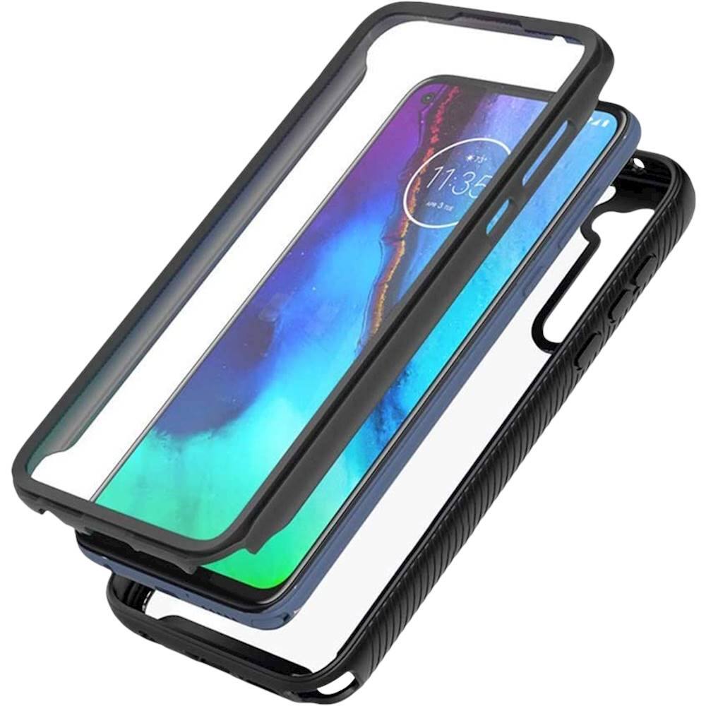 Alt View 16. SaharaCase - GRIP Series Modular Carrying Case for Motorola Moto G Stylus (2020) - Black.