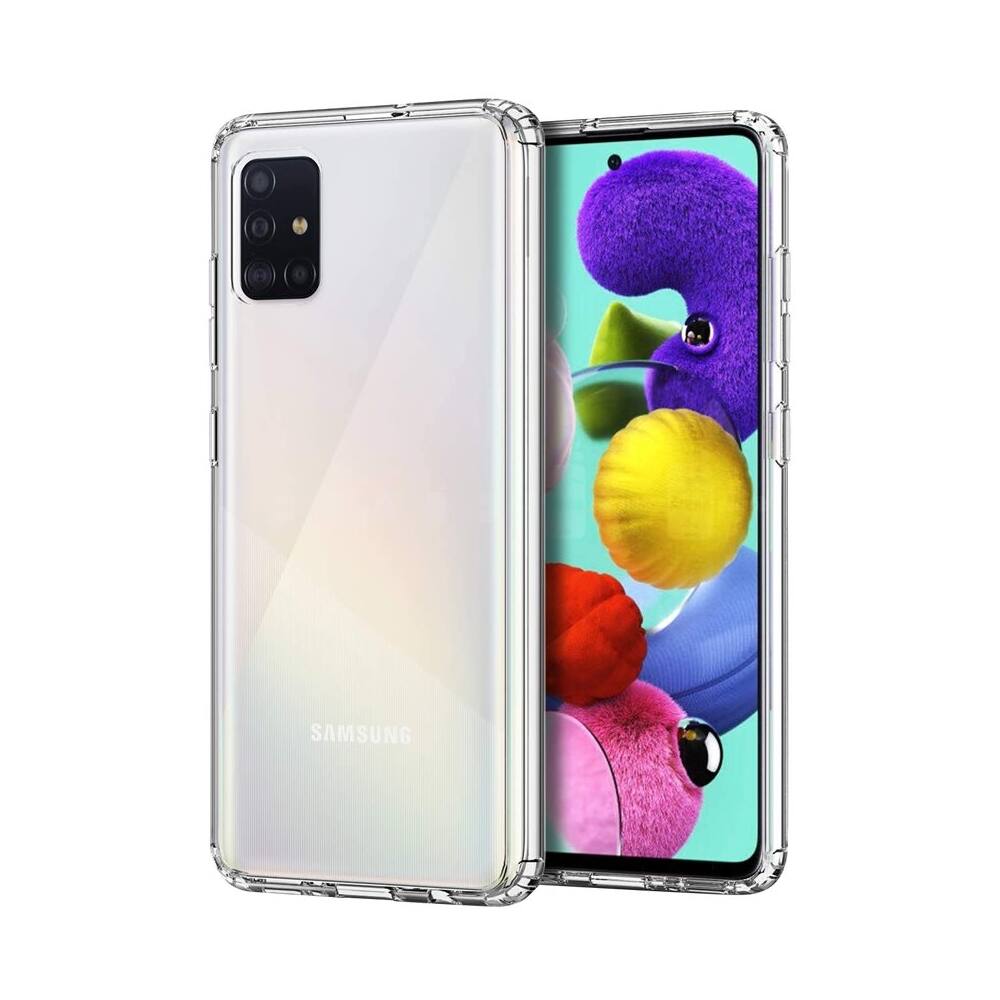 Alt View 11. SaharaCase - Crystal Series Skin Case for Samsung Galaxy A51 4G - Clear.