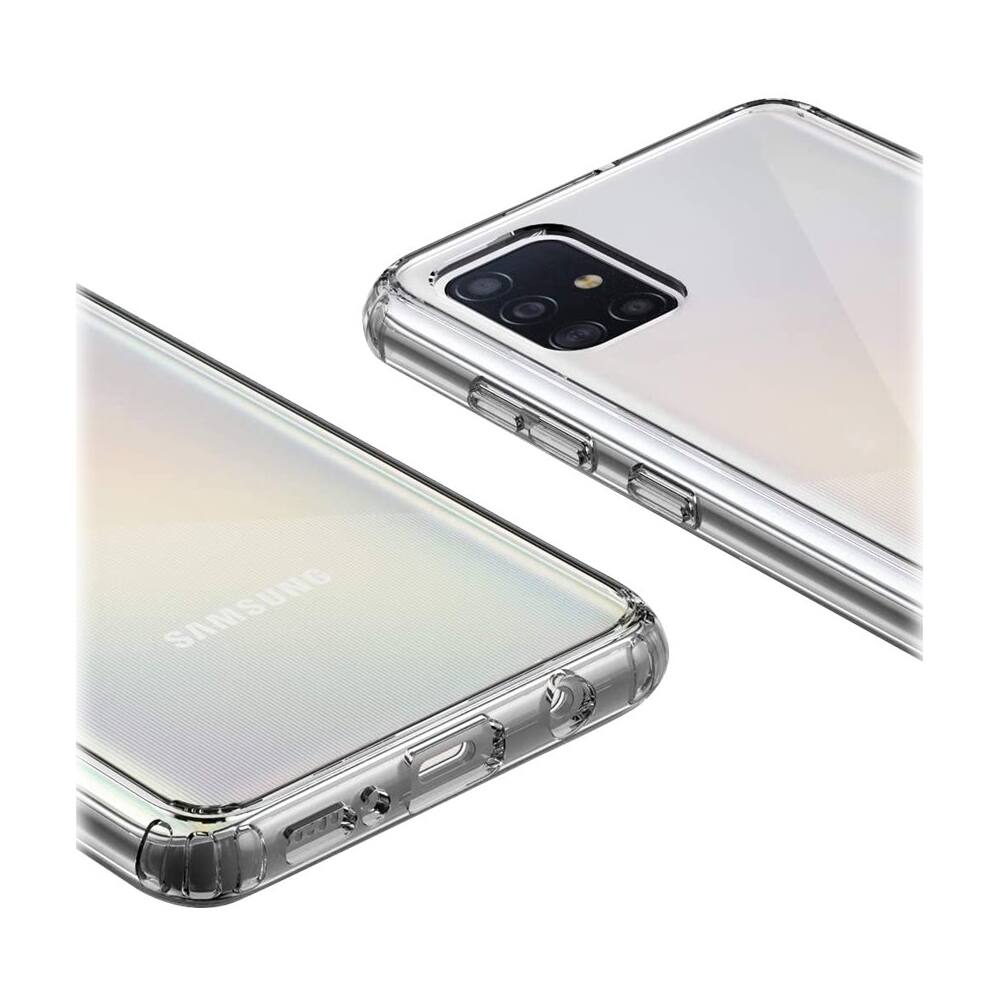 Alt View 13. SaharaCase - Crystal Series Skin Case for Samsung Galaxy A51 4G - Clear.