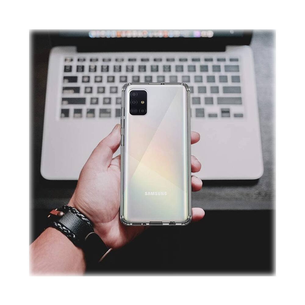 Alt View 15. SaharaCase - Crystal Series Skin Case for Samsung Galaxy A51 4G - Clear.
