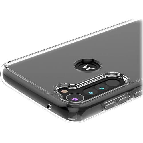 Alt View 15. SaharaCase - Crystal Series Skin Case for Motorola Moto G Stylus (2020) - Clear.