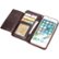 Alt View Zoom 14. SaharaCase - Leather Series Case for Apple® iPhone® SE (2nd Generation and 3rd Generation 2022) - Brown.
