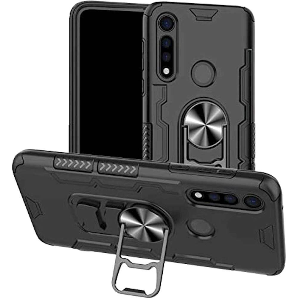 Alt View 11. SaharaCase - Military Kickstand Series Case for Motorola Moto G Power (8th Gen.) - Black.
