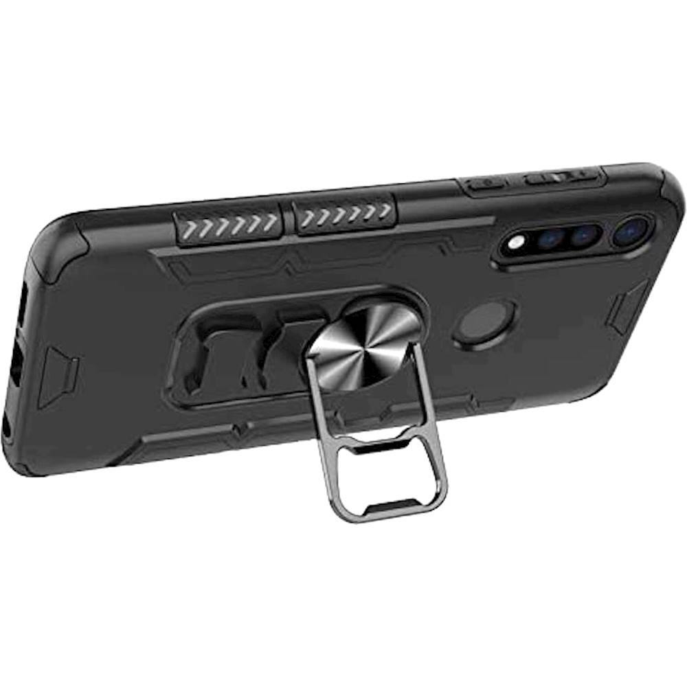 Alt View 12. SaharaCase - Military Kickstand Series Case for Motorola Moto G Power (8th Gen.) - Black.