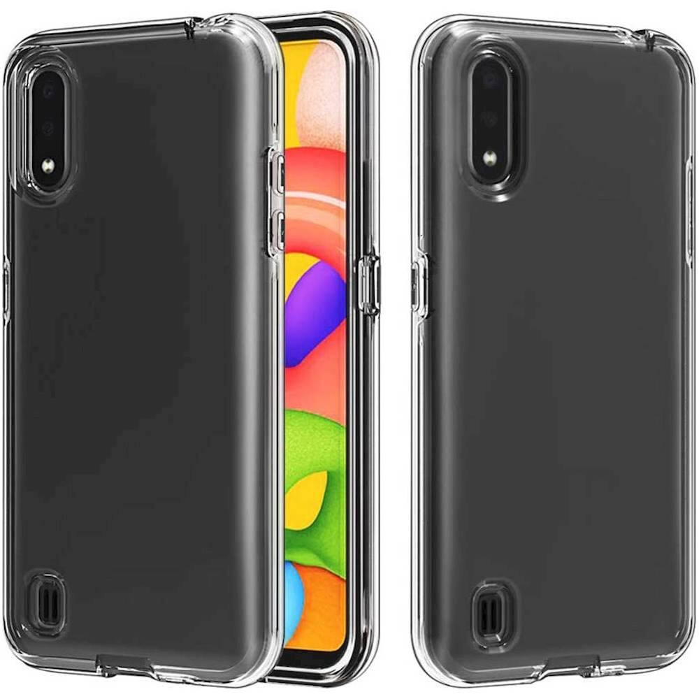 Alt View 13. SaharaCase - Crystal Series Case for Samsung Galaxy A01 - Clear.