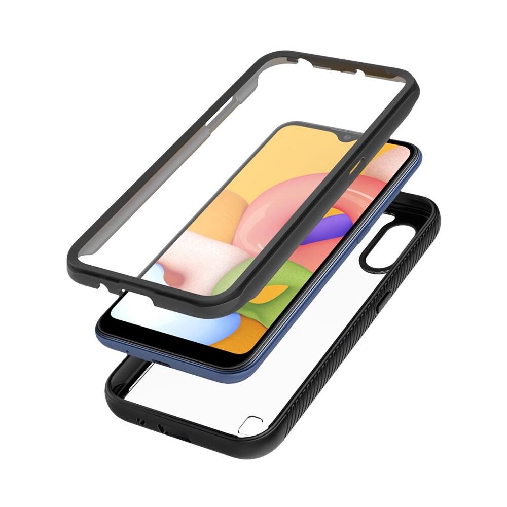 Alt View 11. SaharaCase - GRIP Series Modular Case for Samsung Galaxy A01 - Black.