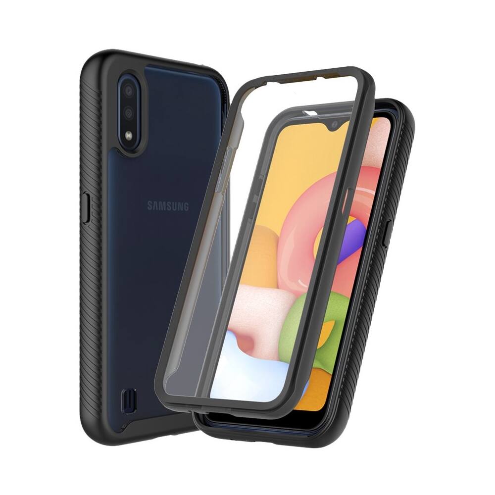 Alt View 13. SaharaCase - GRIP Series Modular Case for Samsung Galaxy A01 - Black.