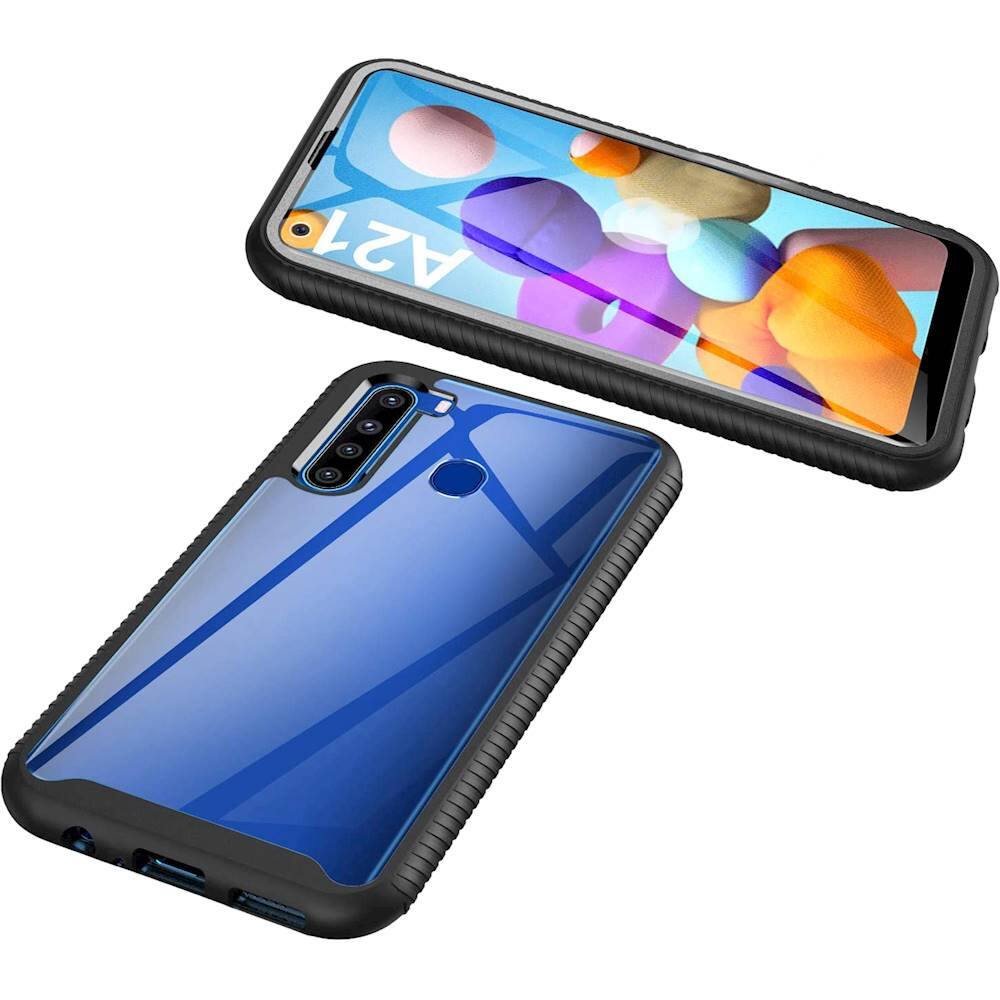 Alt View 15. SaharaCase - Grip Series Case for Samsung Galaxy A21 - Black.