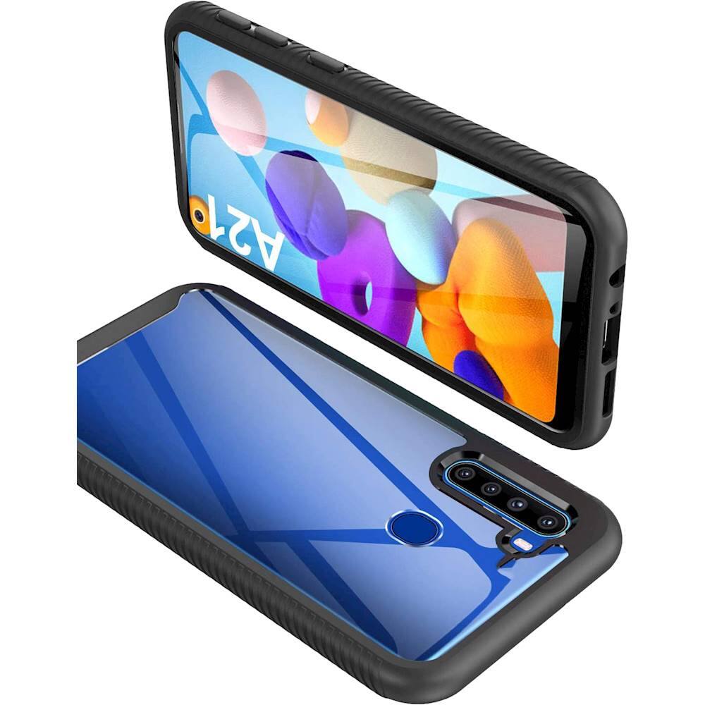 Alt View 17. SaharaCase - Grip Series Case for Samsung Galaxy A21 - Black.