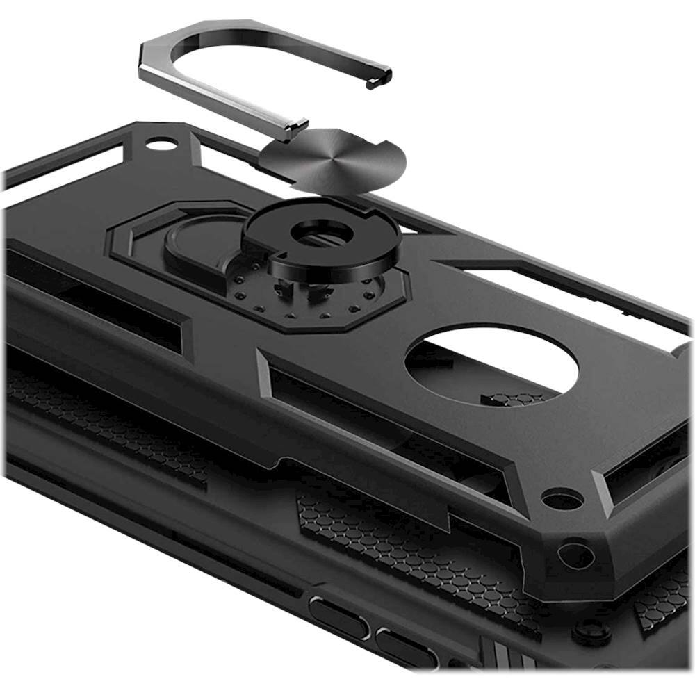 Alt View 16. SaharaCase - Military Kickstand Series Case for Apple® iPhone® SE (2nd Generation and 3rd Generation) - Black.