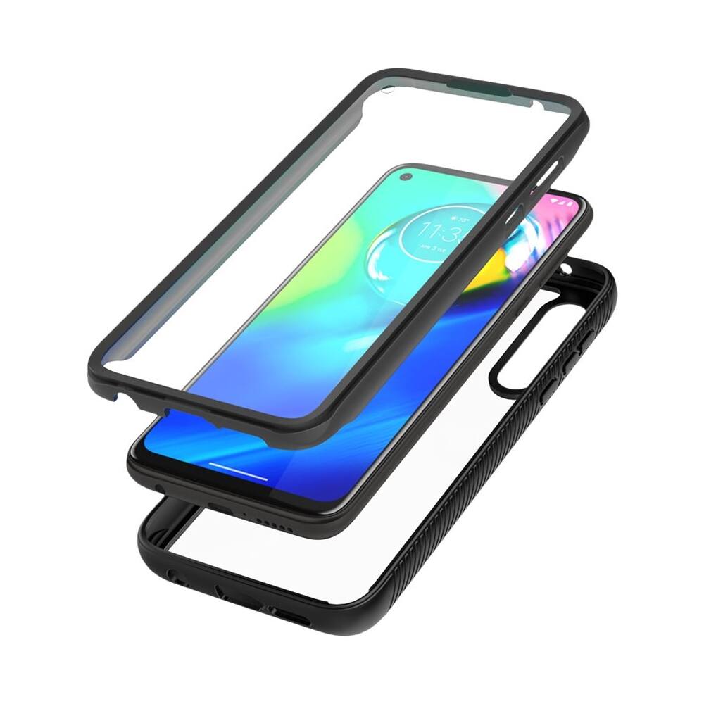 Alt View 11. SaharaCase - GRIP Series Modular Carrying Case for Motorola Moto G8 Power (2020) - Black.