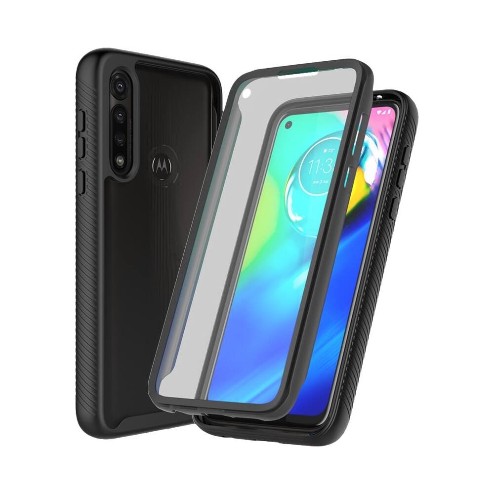 Alt View 13. SaharaCase - GRIP Series Modular Carrying Case for Motorola Moto G8 Power (2020) - Black.